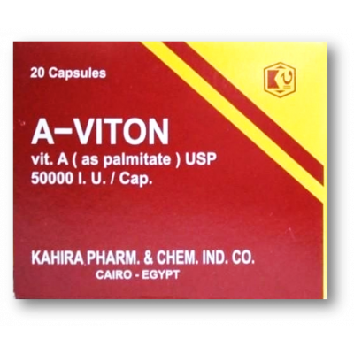 A - VITON 50.000 IU ( VITAMIN A ) 20 CAPSULES
